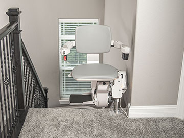 elderly curved chair stairlift senior